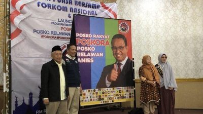 FORKOM Relawan Anies Luncurkan POSKORA: Posko Rakyat, Posko Relawan Anies