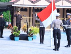Polres Majene Gelar Upacara Bendera Peringati Hari Kebangkitan Nasional
