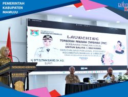 Bupati Mamuju Launching Pemberian Makanan Tambahan Berbahan Pangan Lokal