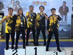 Alhamdulillah…Atlet PPLP Sulbar Raih 1 Emas dan 2 Perunggu di Kejurnas PPLP Cabor Karate