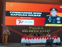 Penanganan Stunting Menjadi Terget Dalam Commander Wish Kapolda Sulbar