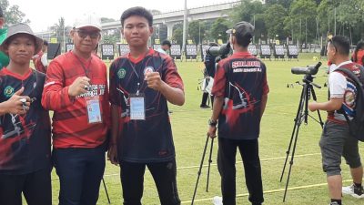 Muhammad Farhat Sahabuddin Melaju ke 16 Besar Cabor Panahan POPNAS XVI Palembang