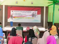 Meriahkan HUT RI ke 78, Persit Kodim 1401 Majene Helat Lomba Karaoke