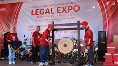 Legal Expo 2023 , Upaya Memperkuat Hak Intelektual Masyarakat Sulbar