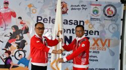 Pelepasan Atlet Menuju Popnas, Pj Gubernur Sulbar Motivasi Atlet Jaga Sportifitas, Harumkan Nama Sulbar