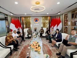 Percepatan Dana Stimulan Tahap 2, Bupati Mamuju Temui Kepala BNPB