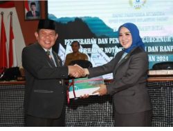Kepala Bappeda Sulbar Hadiri Rapat Paripurna DPRD