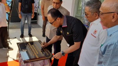 Tepat Awal Tahun Kantor KONI Sulbar Diresmikan, Zudan: Ingin Melihat Atlet Sulbar Berdiri di Podium I