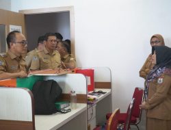 Hari Pertama Kerja, Pj. Gubernur Langsung Sidak OPD