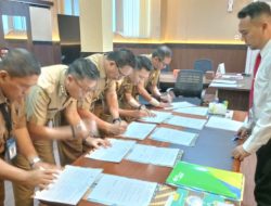 Optimalkan Program Prioritas 2024, Disnaker Sulbar Lakukan Penandatanganan Pakta Integritas
