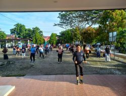 Jaga Stamina, Seluruh ASN dan PTT Bapperida Bersenam Pagi