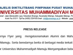Rektor Unimaju Luruskan Soal Tudingan Terhadap Pj. Gubernur