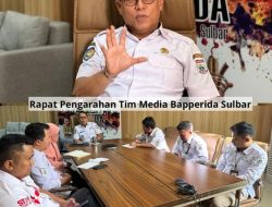 Kepala Bappeda Sulbar Gelar Pertemuan Terbatas dengan Tim Media