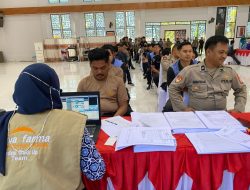 414 Personel Polda Sulbar PAM TPS Jalani Chek Up Kesehatan