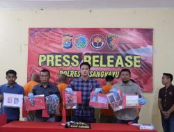 Sat Resnarkoba Polres Pasangkayu Release Kasus Narkotika