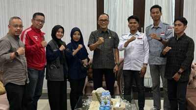Kadispora Dampingi Pj Gubernur Audiensi Bem Nusantara, Deklarasikan Pemilu 2024 Damai