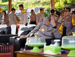 Simulasi PAM TPS, Kapolda Sulbar : Kita Samakan Persepsi dan Bekerja Profesional