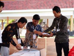 Mantapkan Pengamanan di TPS, Polda Sulbar Gelar Simulasi