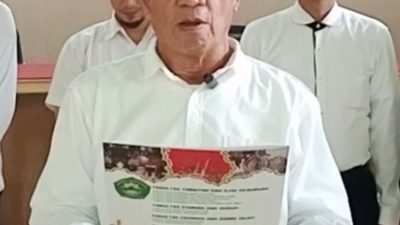 Rektor IAI DDI Polman Prof. Dr. H. Anwar Sewang, M.Ag Deklarasikan Pemilu Aman dan Damai