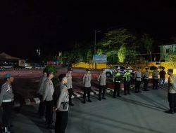 Kompol Najamuddin Pimpin Patroli di Obyek Penting Pemilu