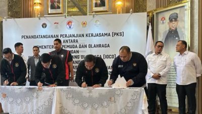 Dukung Persiapan Kualifikasi Olimpiade Paris 2024, Menpora Dito Saksikan PKS dengan 11 Induk Cabor