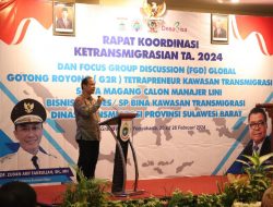 Rakor Ketransmigrasian dan FGD di Yogyakarta, Ini Paparan Kadistrans Sulbar