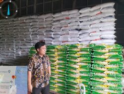 Cek Bulog Mamuju Jelang Ramadhan, IPDA Teddy Sebut Stok Beras Stabil