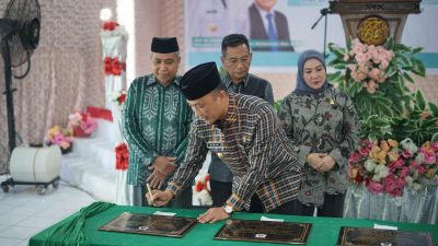 Pj Gubernur Serahkan Gedung SMA/SMK Sumber DAK 2023 di Dua Kabupaten