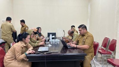 Rapat Internal Evaluasi Kinerja DPMPTSP Sulbar, Habibi Tekankan Pentingnya Branding dan Marketing