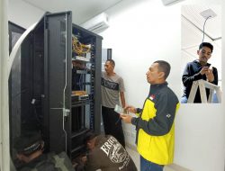 Diskominfopers Sulbar Pastikan Sambungan Jaringan ke Kantor Gubernur Baru Berjalan Lancar