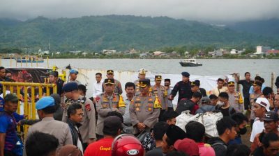 Kapolda Sulbar Cek Empat Posko di Mamuju