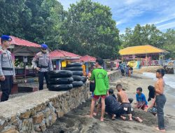 Personel Operasi Ketupat Marano PAM di Tempat Wisata