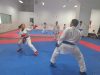 Hari Kedua Try Out, Atlet Karate Putri Sulbar Melawan atlet putra Sulsel