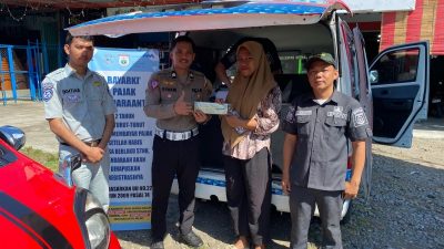 Ditlantas Polda Sulbar Gelar Pelayanan Samsat Keliling