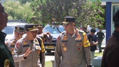 Kapolda, PJ Gubernur dan Pangdam XIV Hasanuddin Cek Kesiapan Fasilitas Kunjungan Presiden Jokowi