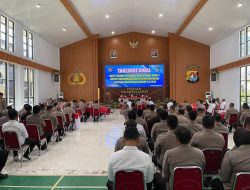 Irwasda Polda Sulbar Buka Kegiatan Taklimat Awal Audit Kinerja Tahap I