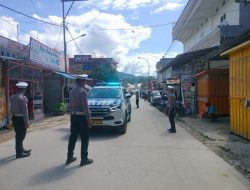 Ditlantas Polda Sulbar Siaga Menjelang Kedatangan Presiden Jokowi