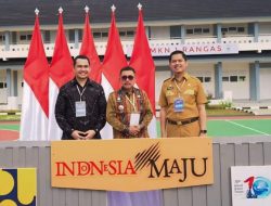 Bupati, Wabup dan Sekdakab Majene Turut Sambut Presiden Jokowi di Mamuju