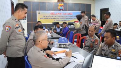 Tim Audit Kinerja Tahap I TA 2024 Itwasda Polda Sulbar di Pasangkayu