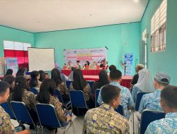 Unit PPA Polres Mateng Berikan Materi Sosialisasi Pencegahan Perundungan dan Kekerasan Berbasis Sekolah di SMAN 1 Topoyo