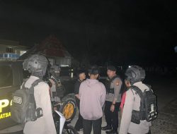Samapta Polres Majene Gelar Patroli Malam