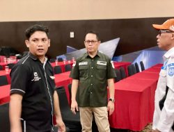 Pastikan Kesiapan Konreg, Junda Tinjau Langsung Lokasi Kegiatan