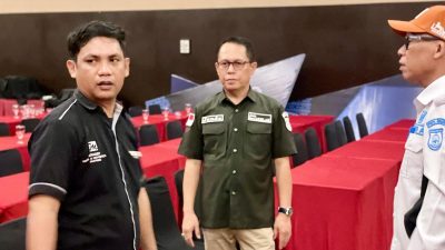 Pastikan Kesiapan Konreg, Junda Tinjau Langsung Lokasi Kegiatan