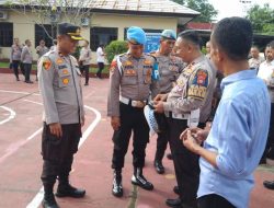 Bid Propam Gelar Operasi Gaktiplin di Polres Polman