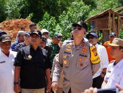 Bersama Pj Gubernur, Kapolda Sulbar Kunjungi Lokasi Longsor di Mamasa