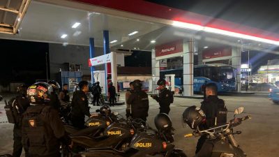 Ditsamapta Polda Sulbar Intensifkan Patroli Malam