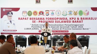 Kapolda Sulbar Siap Berikan Dukungan Penuh Sukseskan Agenda Demokrasi