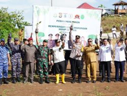 Kapolda Sulbar Bersama Forkopimda Tanam Ratusan Pohon