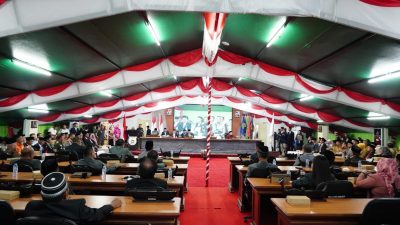 DPRD Sulbar Gelar Rapat Paripurna Penyerahan LHP BPK RI