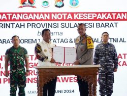 Kapolda Sulbar: Pemerintah Bersama TNI/Polri Siap Kolaborasi Tingkatkan Ketahanan Pangan